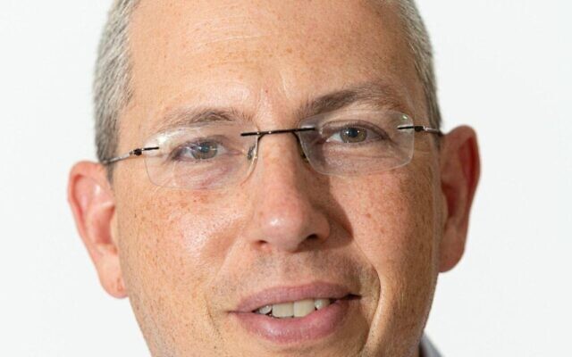 Shai Aharonovitz, newly appointed head of the Israel Tax Authority, Sept. 27, 2023. (Courtesy) Shai Aharonovitz, newly appointed head of the Israel Tax Authority, Sept. 27, 2023. (Courtesy)
