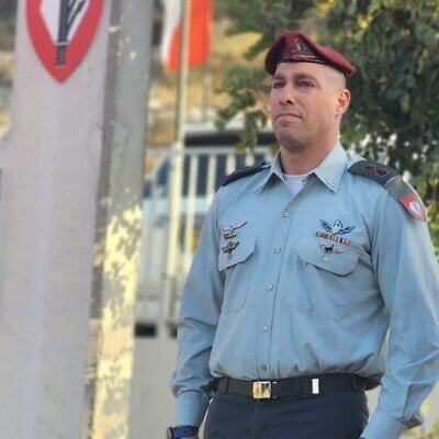 Lt. Gen. Eli Ginsberg who was killed near Gaza on October 8, 2023. (IDF)
