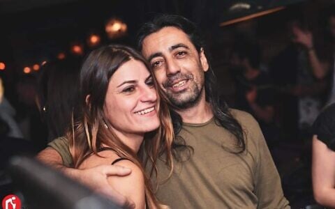 Karla Stelzer and Gabi Azoulay (Dotan Maor/Courtesy)