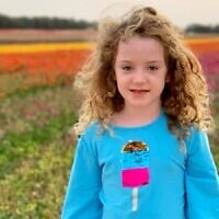 Irish-Israeli Emily Kornberg Hand, who was abducted by Hamas on October 7, 2023 and released on November 25, 2023. (Courtesy)