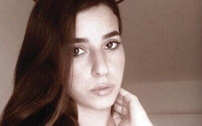 Sapir Cohen was taken captive from Kibbutz Nir Oz during the October 7 attack by Hamas terrorists. She was freed on November 30, 2023. (Courtesy)