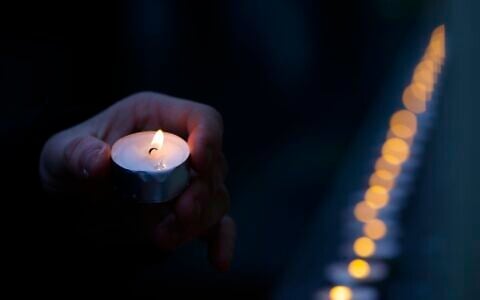 Illustrative: A memorial candle (AP)