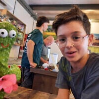 This photo provided by Avi Zichri shows his son, Ohad Munder-Zichri, on Oct. 1, 2023. (Courtesy of Avi Zichri via AP)