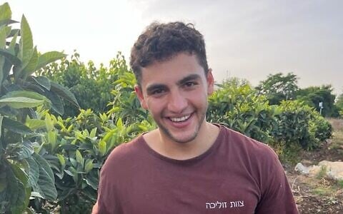 Staff Sgt. Elad Michael Sasson, killed in action at Kissufim on October 7, 2023. (Courtesy)