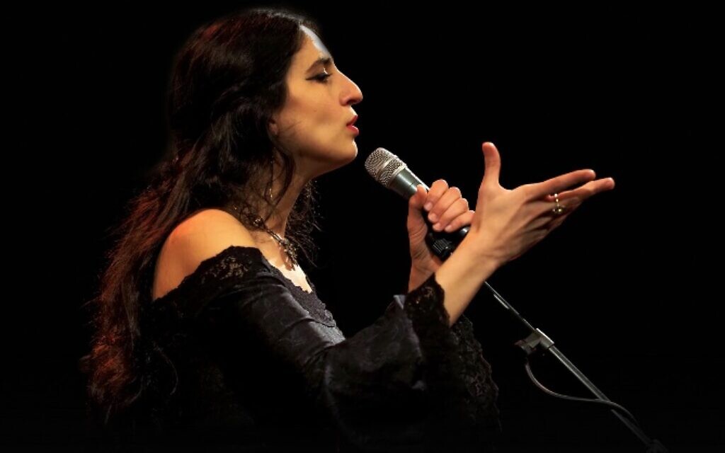 Nani Vazana performing live at the Bimhuis jazz club in Amsterdam. (Courtesy)