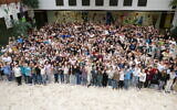 Students at the Herta Reich grammar school in Austria send a musical message of peace with the Hebrew song 'Hevenu Shalom Alechem.'  (Courtesy)