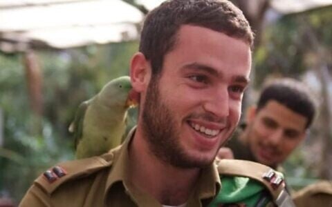 Maj. Roey Chapell who was killed by Hamas on October 7, 2023. (Courtesy)