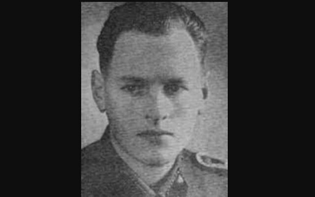 Louis Feutren during World War II. (Courtesy) Louis Feutren during World War II. (Courtesy)