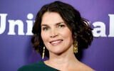 FILE - Julia Ormond arrives at the NBCUniversal Television Critics Association summer press tour in Beverly Hill, California, August 3, 2016. (Photo by Rich Fury/Invision/AP, File)