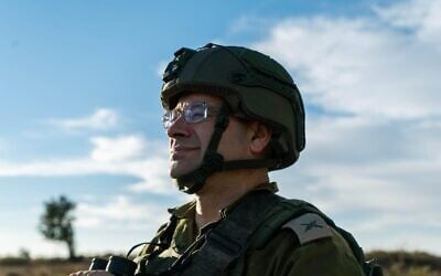 Brig. Gen. Roman Gofman in an undated photo (Israel Defense Forces)
