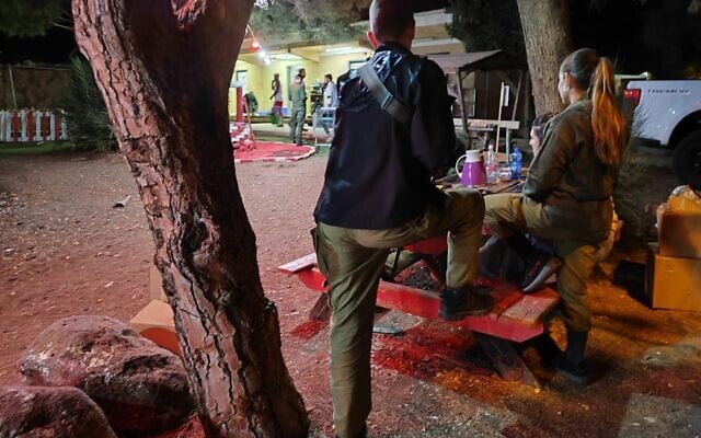 IDF reserve soldiers on base, on October 19, 2023. (Gavriel Fiske/Times of Israel)