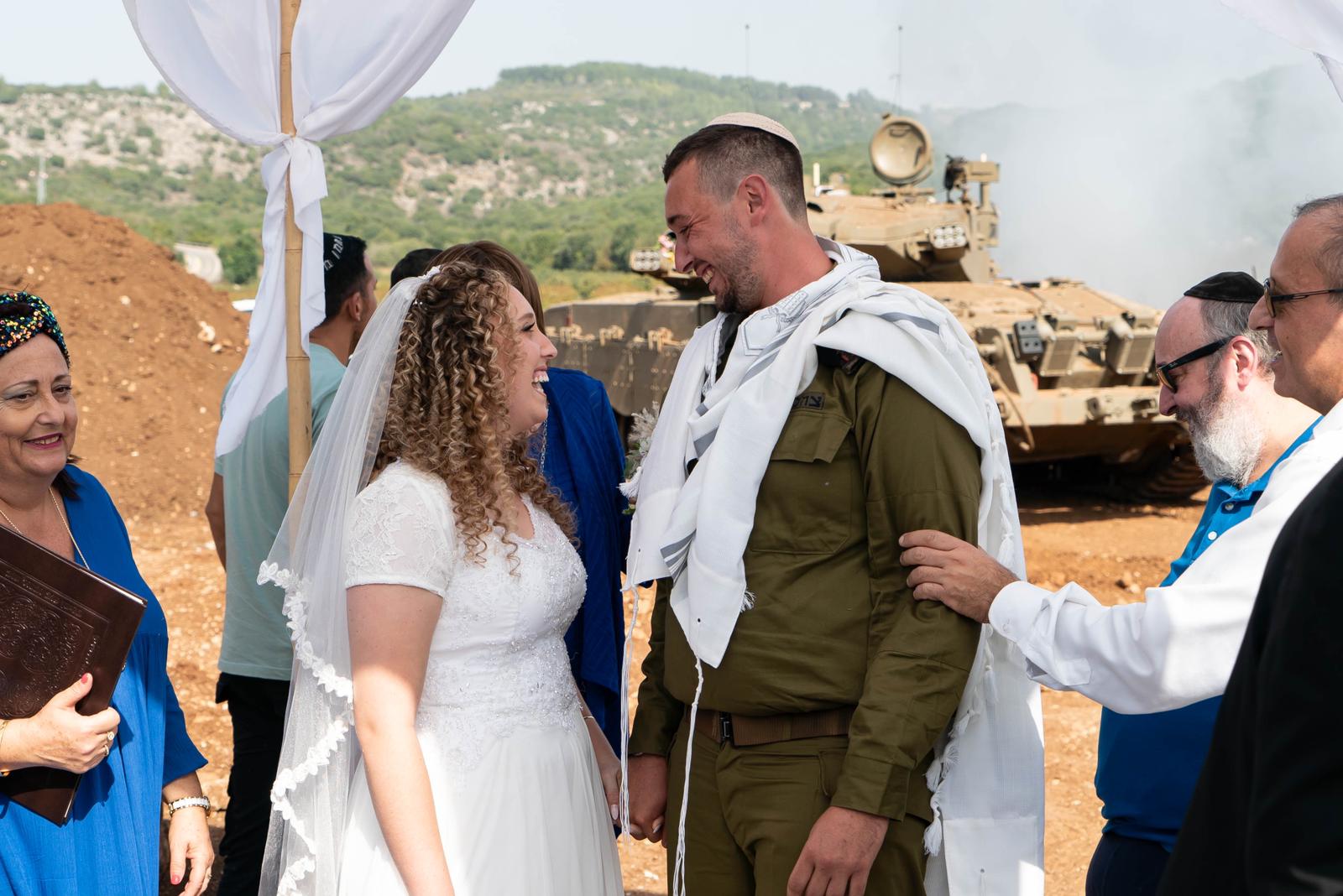 Israelis are going forward with weddings despite war and loss in 