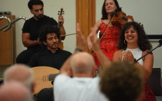 The Ashdod Andalusian Orchestra is performing wherever Israelis need music, in the wake of the unprecedented Hamas terror attacks on October 7, 2023. (Courtesy) The Ashdod Andalusian Orchestra is performing wherever Israelis need music, in the wake of the unprecedented Hamas terror attacks on October 7, 2023. (Courtesy)