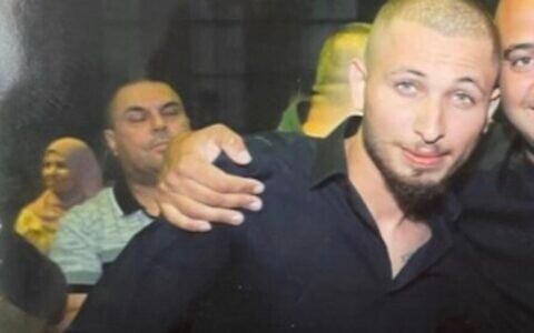 Amir Tanbora, shot dead by Hamas terrorists in Sderot, southern Israel, on October 7, 2023. (Screenshot)