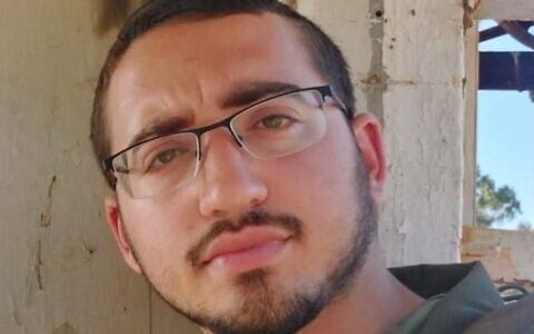Sgt. Dvir Lisha who was killed by Hamas on October 7, 2023. (IDF)