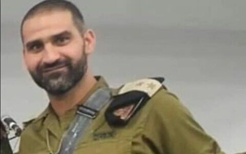 Lt. Col. Alim Abdallah who was killed on Lebanon border on October 9, 2023. (IDF)