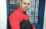 Mazen Al-Qaadi at Ramon Prison. (Courtesy)