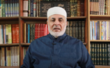 Saleh al-Raqab, a professor at the Islamic University of Gaza and former minister of Islamic Endowments under Hamas, 2022 (Screenshot from YouTube)