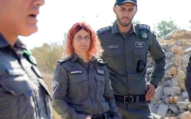 Superintendent Shifra Buchris, 45, commands the patrol unit of the Border Police Southern Brigade. (Israel Police) Superintendent Shifra Buchris, 45, commands the patrol unit of the Border Police Southern Brigade. (Israel Police)