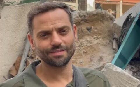 Col. Itzhak Ben Basat who was killed in Gaza on December 12, 2023. (IDF)