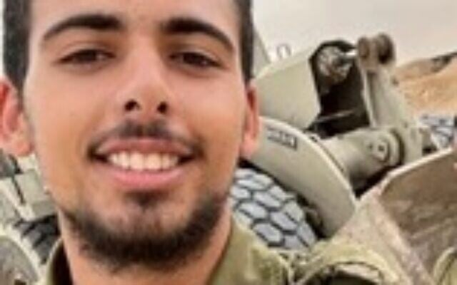 Sgt. Tamir Barak, a soldier in the IDF's Combat Engineering Corps, who was killed on the Israel-Gaza border on October 23, 2023. (Israel Defense Forces) Sgt. Tamir Barak, a soldier in the IDF's Combat Engineering Corps, who was killed on the Israel-Gaza border on October 23, 2023. (Israel Defense Forces)