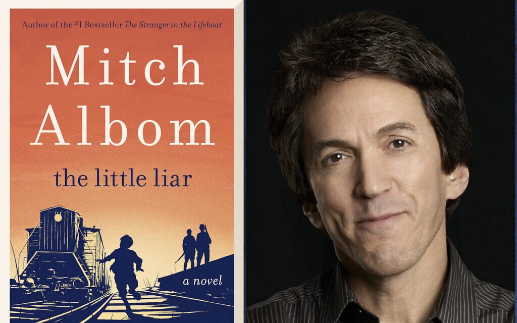 'The Little Liar,' the new novel by bestselling Jewish author Mitch Albom, is set in Salonika, Greece, before, during and after the Holocaust. (Jenny Risher/illustration by Mollie Suss via JTA) 'The Little Liar,' the new novel by bestselling Jewish author Mitch Albom, is set in Salonika, Greece, before, during and after the Holocaust. (Jenny Risher/illustration by Mollie Suss via JTA)