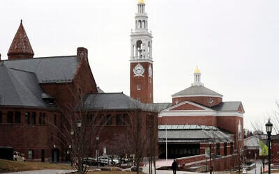 File: The campus of the University of Vermont, in Burlington, Vermont, on March 11, 2020. (AP Photo/Charles Krupa, File)