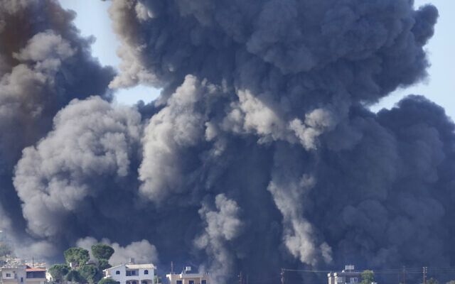 Black smoke rises from an Israeli airstrike on the outskirts of Aita al-Shaab, a Lebanese border village with Israel, south Lebanon, Saturday, Nov. 4, 2023. (AP Photo/Hussein Malla) Black smoke rises from an Israeli airstrike on the outskirts of Aita al-Shaab, a Lebanese border village with Israel, south Lebanon, Saturday, Nov. 4, 2023. (AP Photo/Hussein Malla)