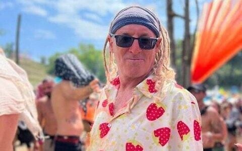 Ilan Avraham, 57, murdered at the Supernova festival, October 7, 2023. (Courtesy)
