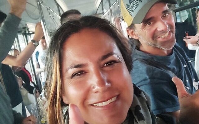 Loren (Dafna) Pamela Garcovich, left, and Iván Illarramendi Saizar. (Courtesy)