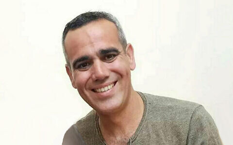 Omri Miran from Kibbutz Nahal Oz was taken captive by Hamas terrorists to Gaza on October 7, 2023. (Courtesy)