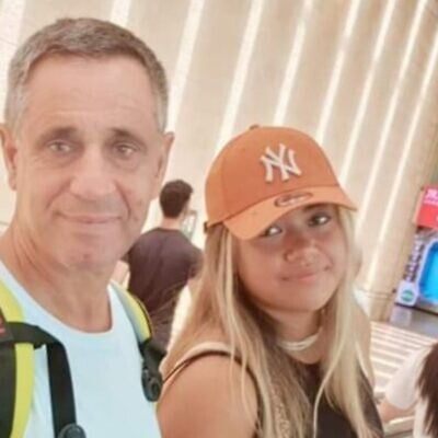 Doron Meyer and his daughter Mor Meyer (Courtesy) Doron Meyer and his daughter Mor Meyer (Courtesy)