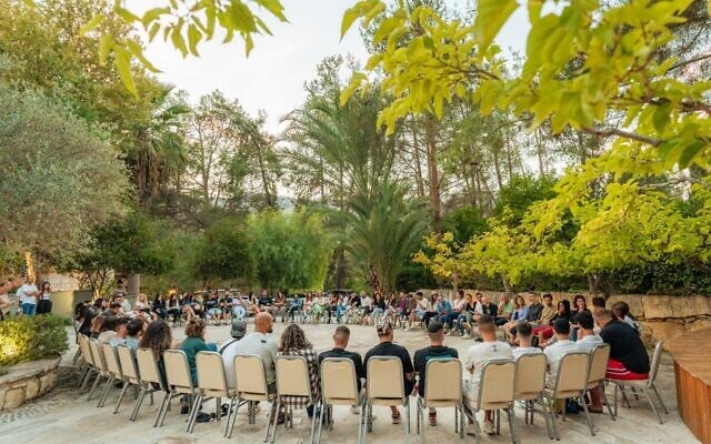 Supernova party survivors at Secret Forest retreat center in Cyprus, in an undated photo. (courtesy)
