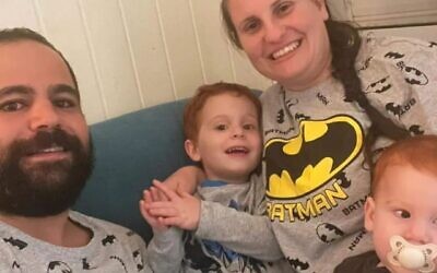The Bibas family -- father Yarden, four-year-old Ariel, mother Shiri and baby Kfir -- who were abducted by Hamas terrorists on October 7, 2023 from Kibbutz Nir Oz. (Courtesy)