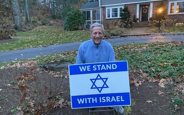 Ed Wallack outside his home near Boston (Courtesy)