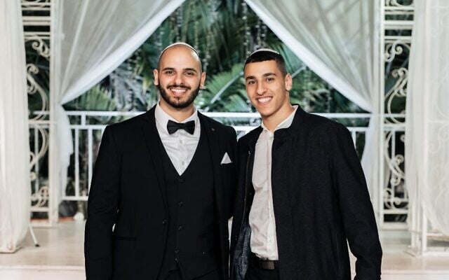 Ariel (left) and Roi Guri, both of whom were killed in Ofakim on October 7, 2023. (Courtesy)