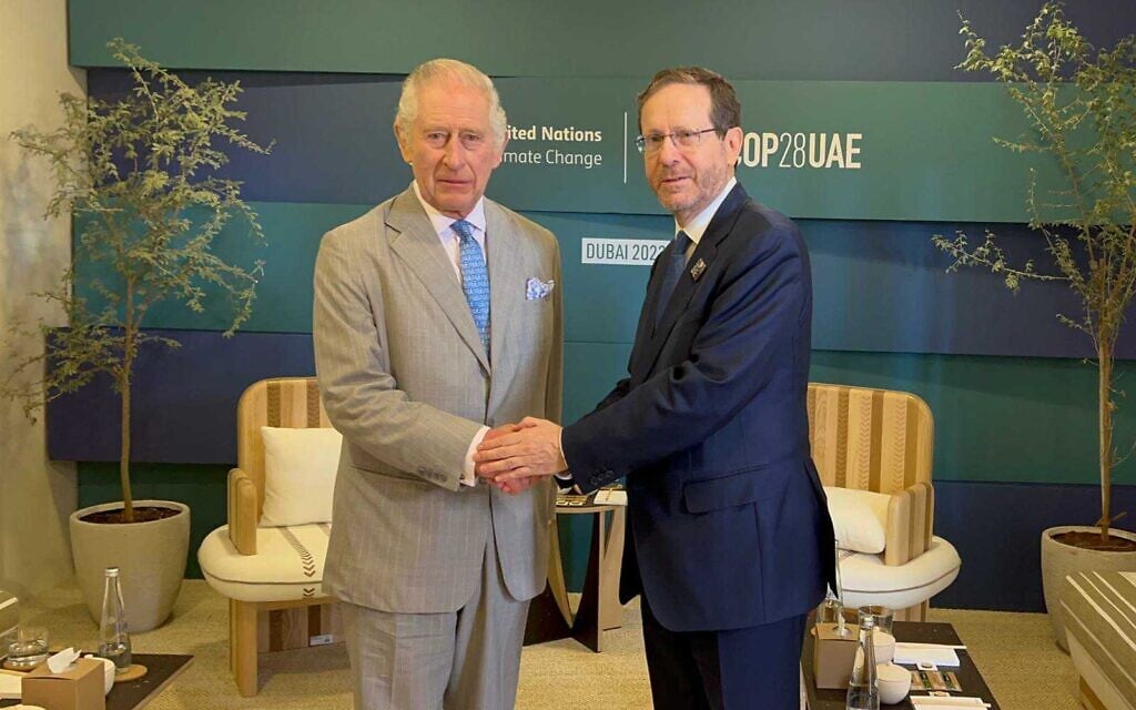 UK’s Charles laments ‘immense pain and suffering’ of Gaza hostages in letter to Herzog
