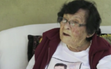 96-year-old Aviva Sela talks about her escape from Kibbutz Be'eri on October 7 (Screenshot: Channel 12, used in accordance with Clause 27a of the Copyright Law)