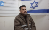 Director of Gaza's Kamal Adwan hospital Ahmed Kahlot is seen being interrogated by the Shin Bet in a video published on Tuesday, December 19, 2023. (Shin Bet)