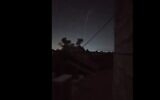 Footage purportedly showing the aftermath of airstrikes by unidentified jets in the Syrian town of Boukamal, near the Iraqi border, December 30, 2023. (X video screenshot: used in accordance with Clause 27a of the Copyright Law)