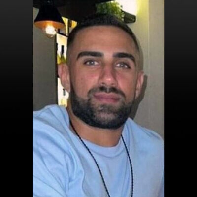 Segev Kalfon, taken captive by Hamas terrorists on October 7, 2023 from the Supernova rave (Courtesy)