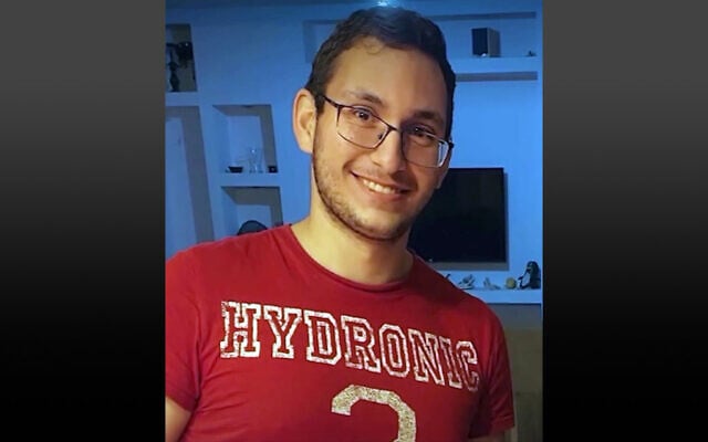 Tamir Nimrodi was taken hostage by Hamas terrorists on October 7, 2023, from his army base near Erez Crossing (Courtesy) Tamir Nimrodi was taken hostage by Hamas terrorists on October 7, 2023, from his army base near Erez Crossing (Courtesy)