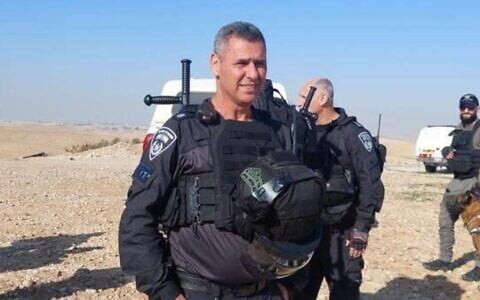 Chief Superintendent Avi Amar who was killed in Kibbutz Be'eri on October 7, 2023. (Israel Police)
