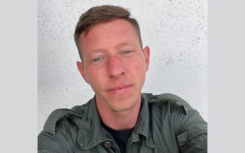 Master Sgt. Maxim Rizkov who was killed in Tulkarem on October 19, 2023. (Courtesy)
