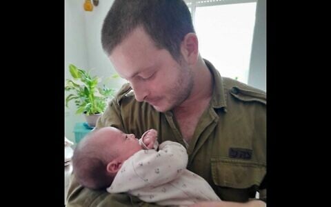 Sgt. First Class (res.) Shay Uriel Pizem, killed in combat in Gaza, December 15, 2023. (Courtesy)