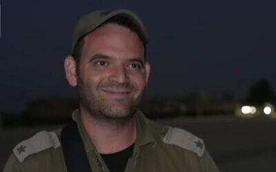 Major (res.) Dan Levit. (Channel 12 screen shot, used in accordance with Clause 27a of the Copyright Law)