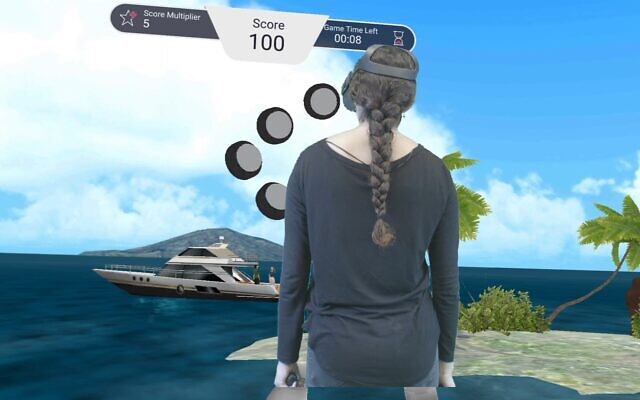 Example of what a user of XRHealth sees as it uses its therapeutic virtual reality technology. (Courtesy of XRHealth) Example of what a user of XRHealth sees as it uses its therapeutic virtual reality technology. (Courtesy of XRHealth)