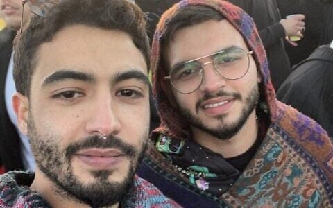 Din (left) and Shoam Bar, both of whom were murdered at the Supernova music festival on October 7, 2023. (Courtesy)