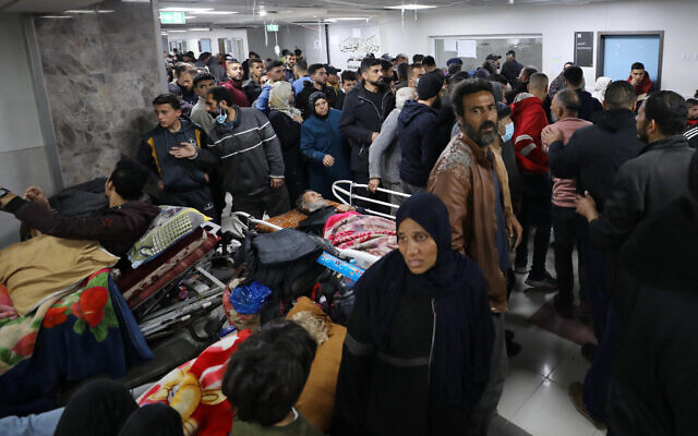 Injured people receive treatment in Gaza City's Al-Shifa hospital, following a reported Israeli strike on January 25, 2024. (AFP) Injured people receive treatment in Gaza City's Al-Shifa hospital, following a reported Israeli strike on January 25, 2024. (AFP)