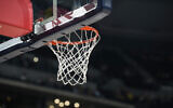 Illustrative: The net in the first half of an NBA basketball game on in Denver, on November 29, 2023. (David Zalubowski/AP)